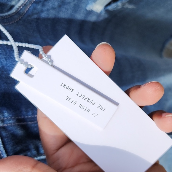 Artemis Vintage High Rise Denim The Perfect Short size 20 NWT Distressed Women's - Picture 3 of 7